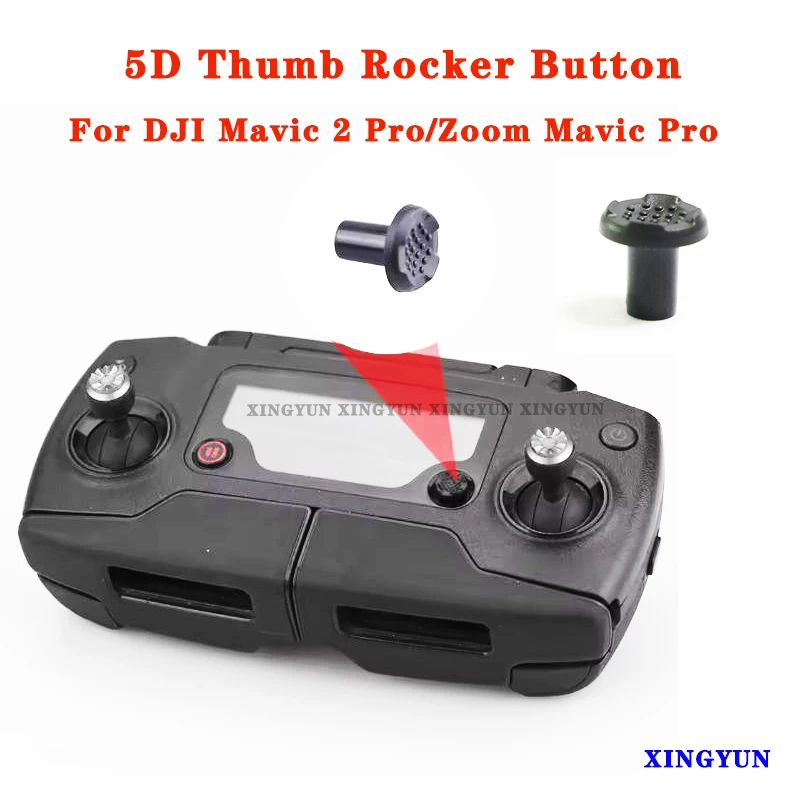 

For Mavic 2 PRO 5D Thumb Rocker Button For DJI Mavic 2 Pro/Zoom Mavic Pro Remote Control Joystick Button Drone Accessories