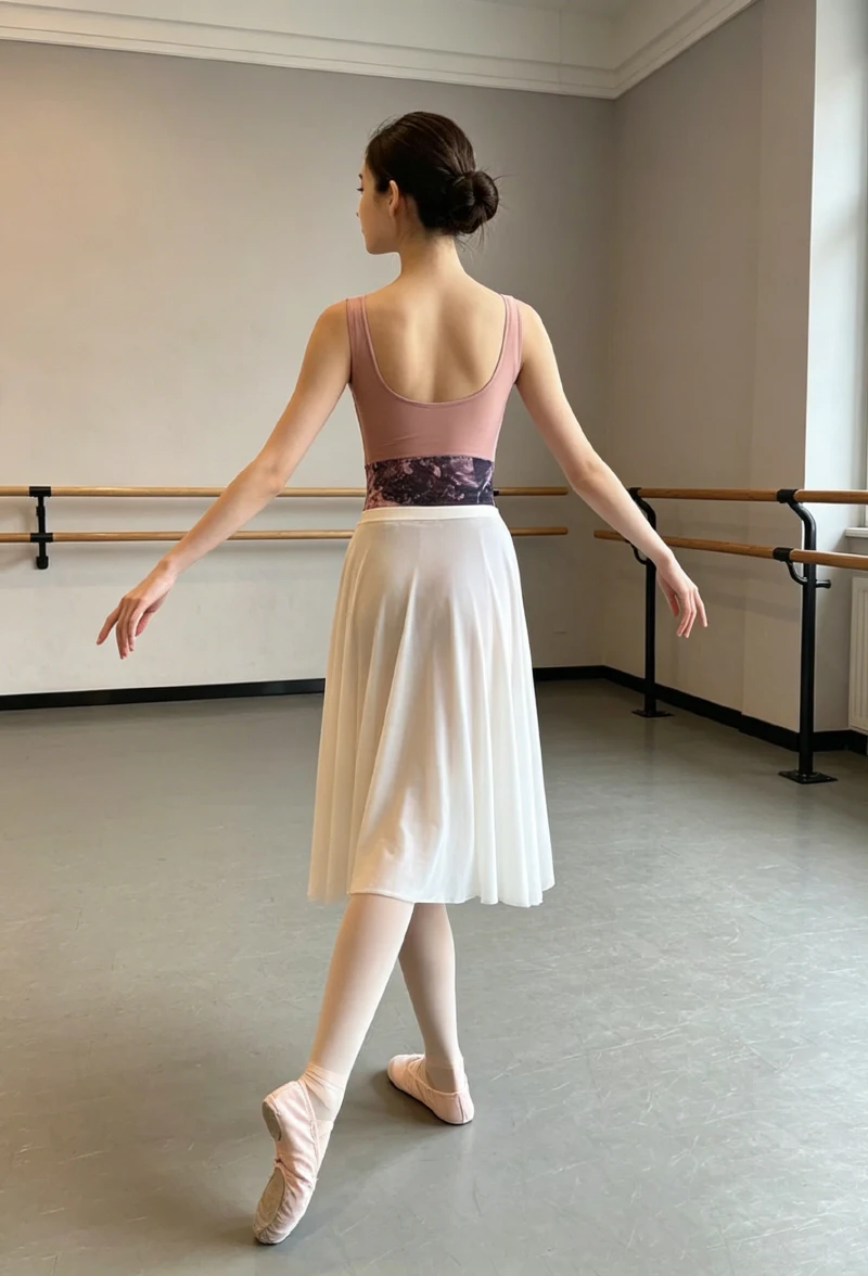 Ballett Tanz Trikot Erwachsene tägliche Praxis Tanz kleidung Frauen Advanced Printing Ballett Trikot elegante Yoga Overall – Detail 8