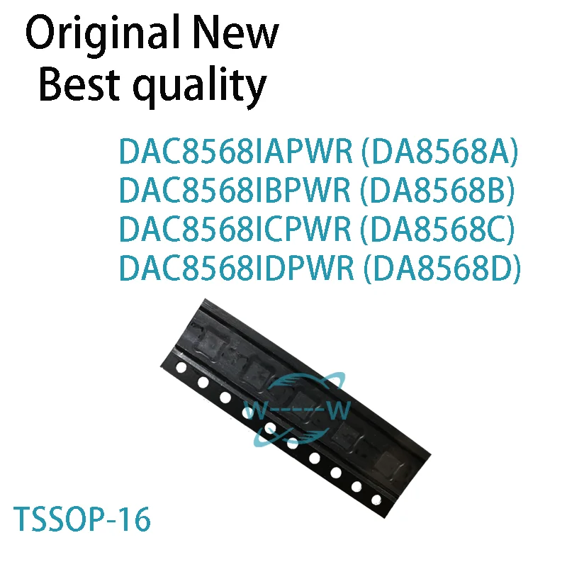 (2-5 PCS)New DAC8568IAPWR DA8568A DAC8568IBPWR DA8568B DAC8568ICPWR DA8568C DAC8568IDPWR DA8568D TSSOP16 IC Chip electronic