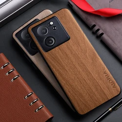 Case for Xiaomi 13T 14T 13 14 Pro Ultra funda bamboo wood pattern back cover for xiaomi 13t pro 14t pro 13 14 pro Ultra case