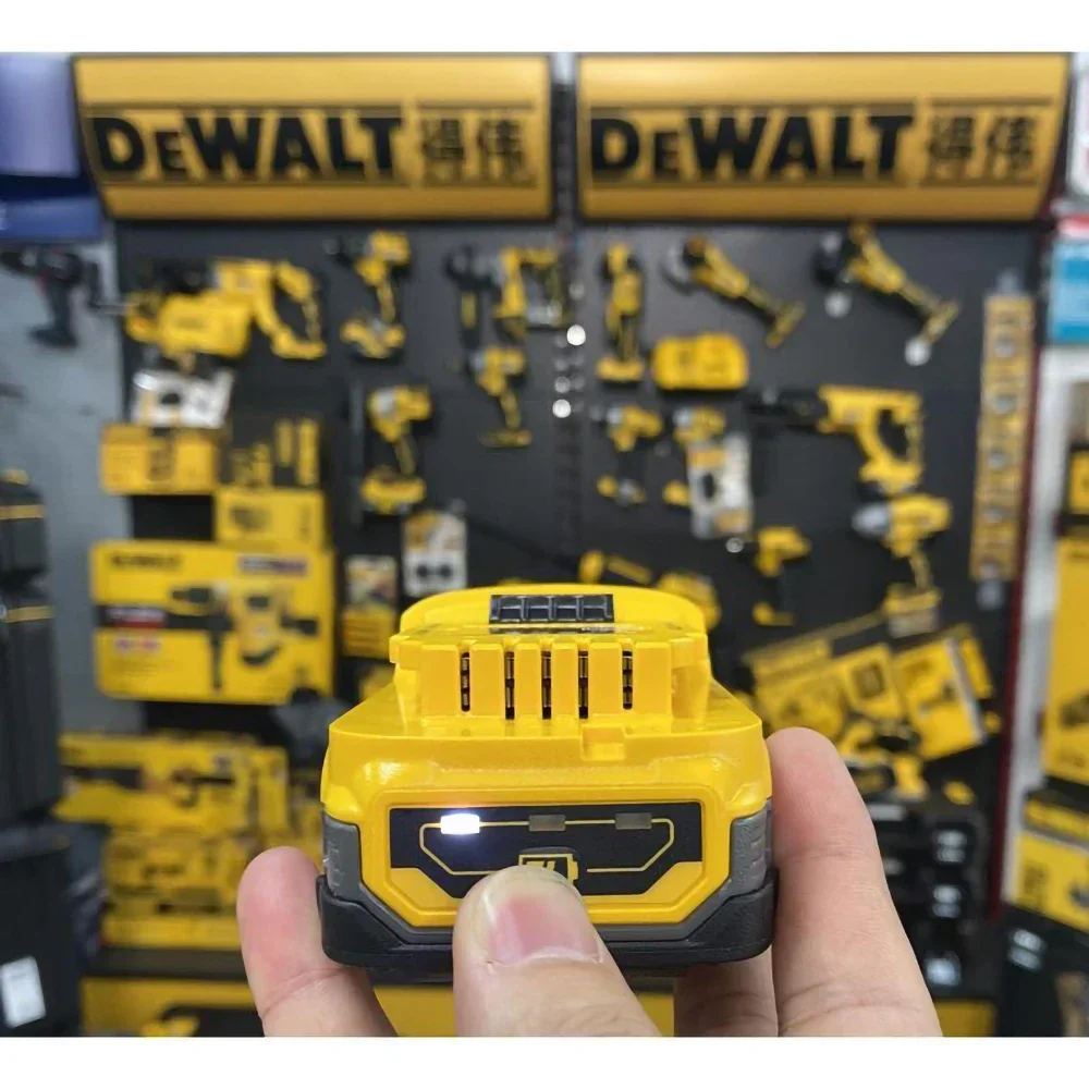 Набор литий-полимерных батарей Dewalt DCBP034, 1,7 Ач, подходит для беспроводного инструмента DCD999 DCF850 DCV501 и т. д., универсальная платформа 18 в и 20 в