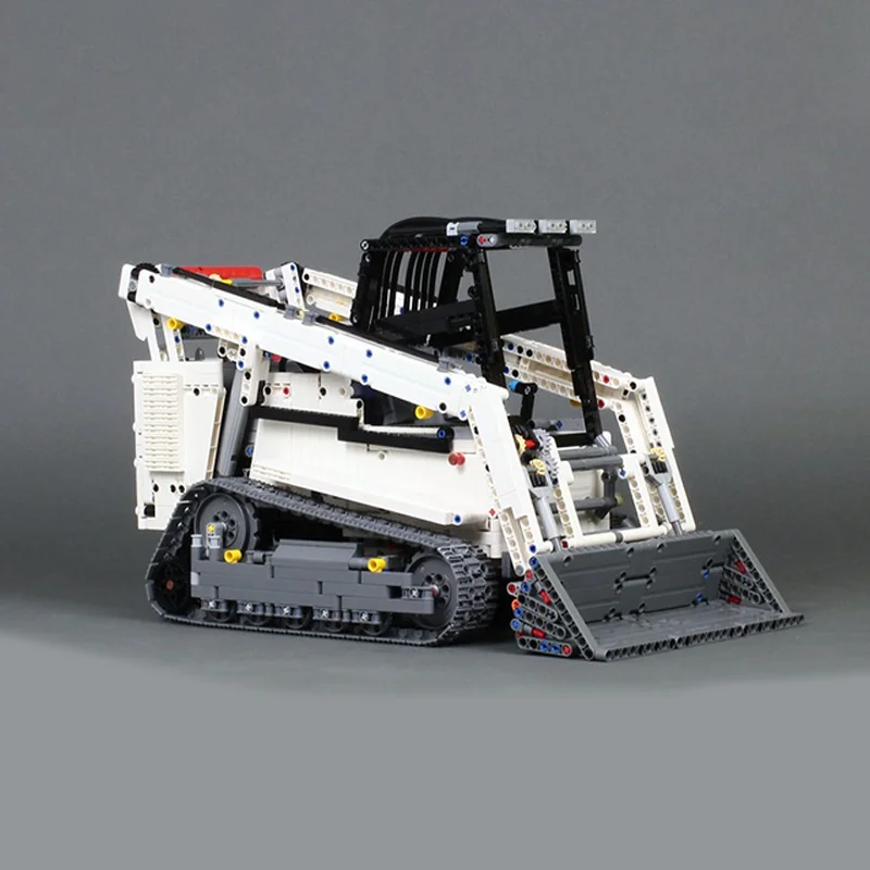 City Engineering Series Building Blocks MOC 2592 PCS Skid Steer Loader Modello Tecnologia di mattoni Set di assemblaggio fai-da-te Regalo di compleanno per bambini