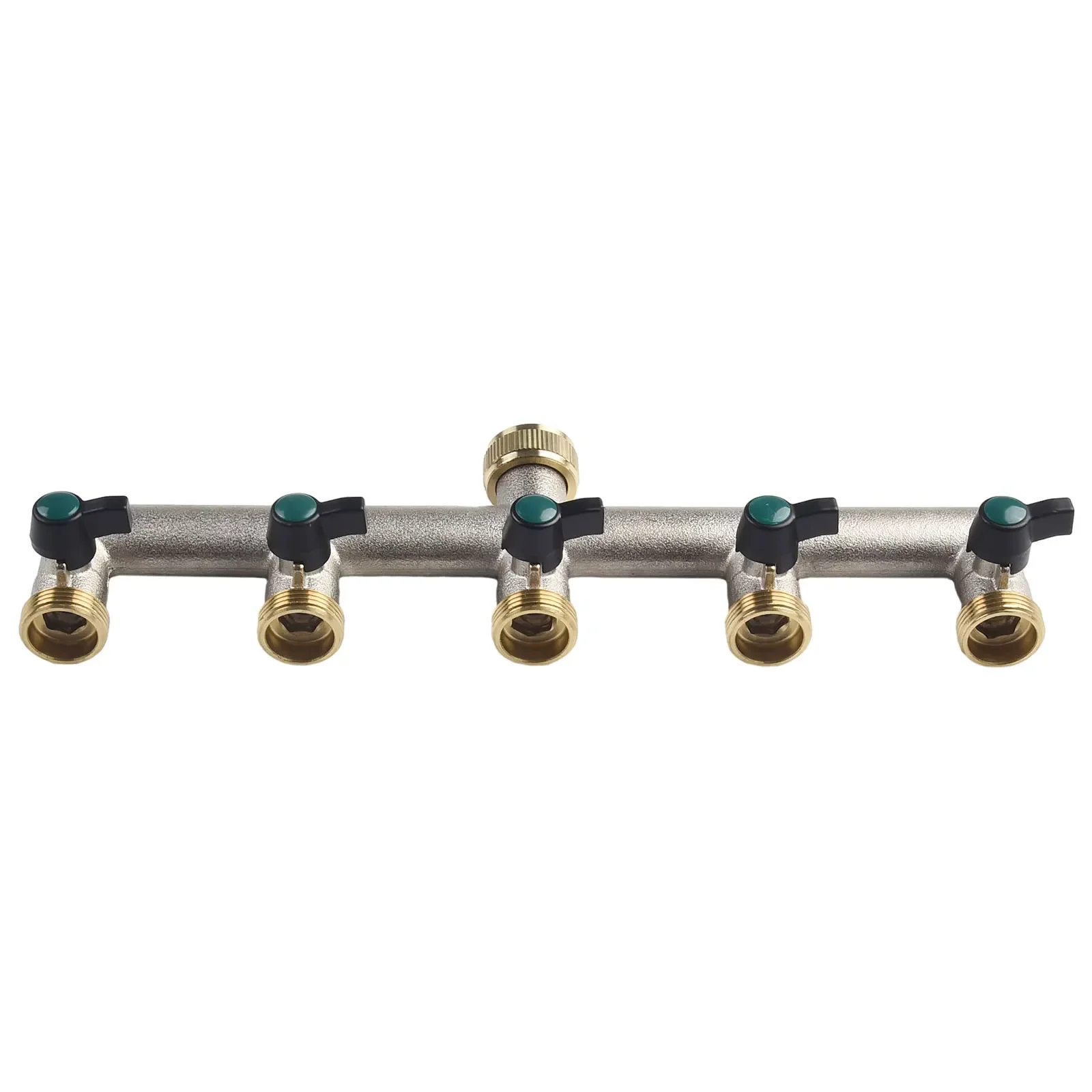 

Water Distributor 5-way Distributor None 1pcs 308x85x50mm 5 Garden Hose 5-way Brass Distributor Water Distributor