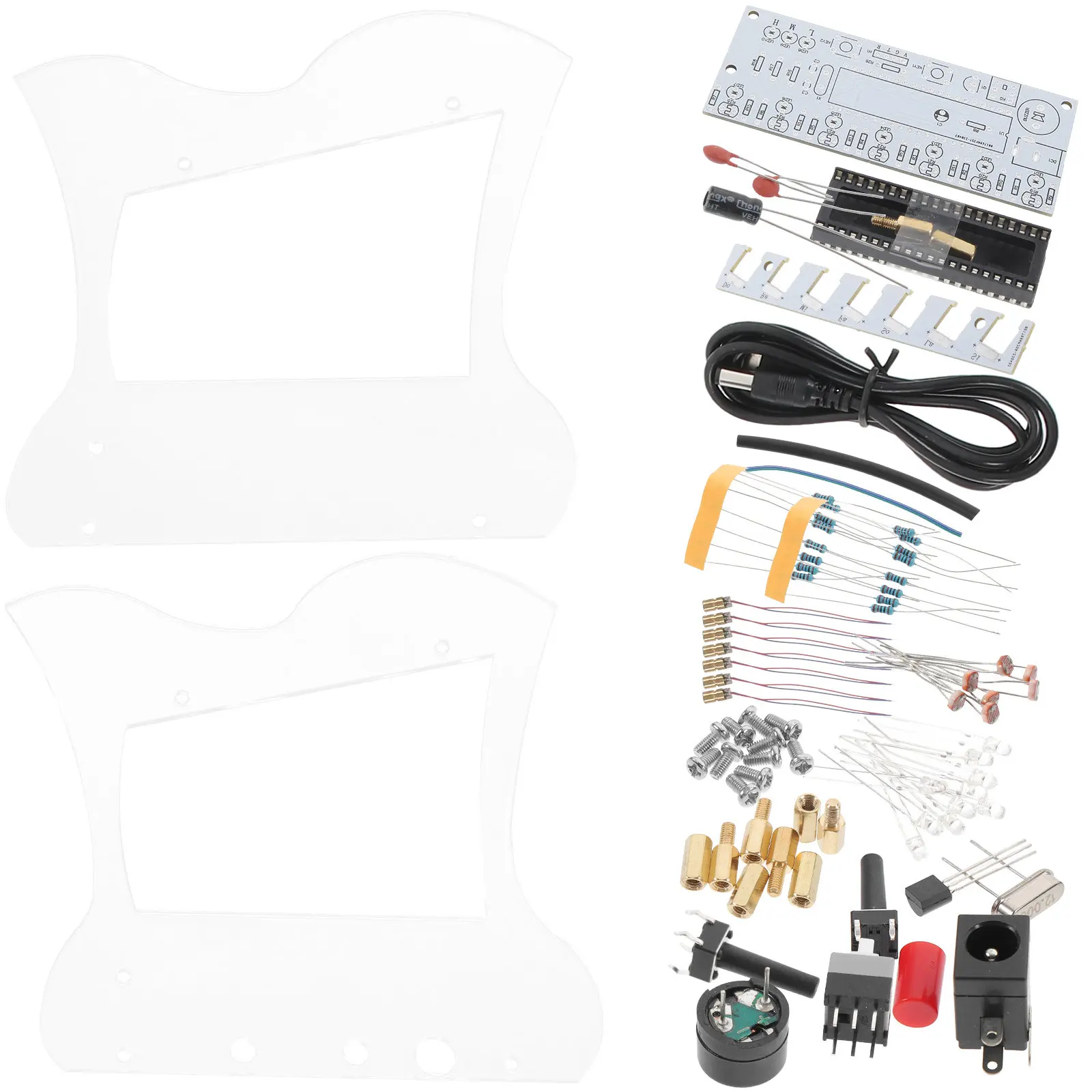 

Набор для пайки электронной арфы (DIY), прозрачный корпус-лира, высокая износостойкость, для начинающих и профессионалов