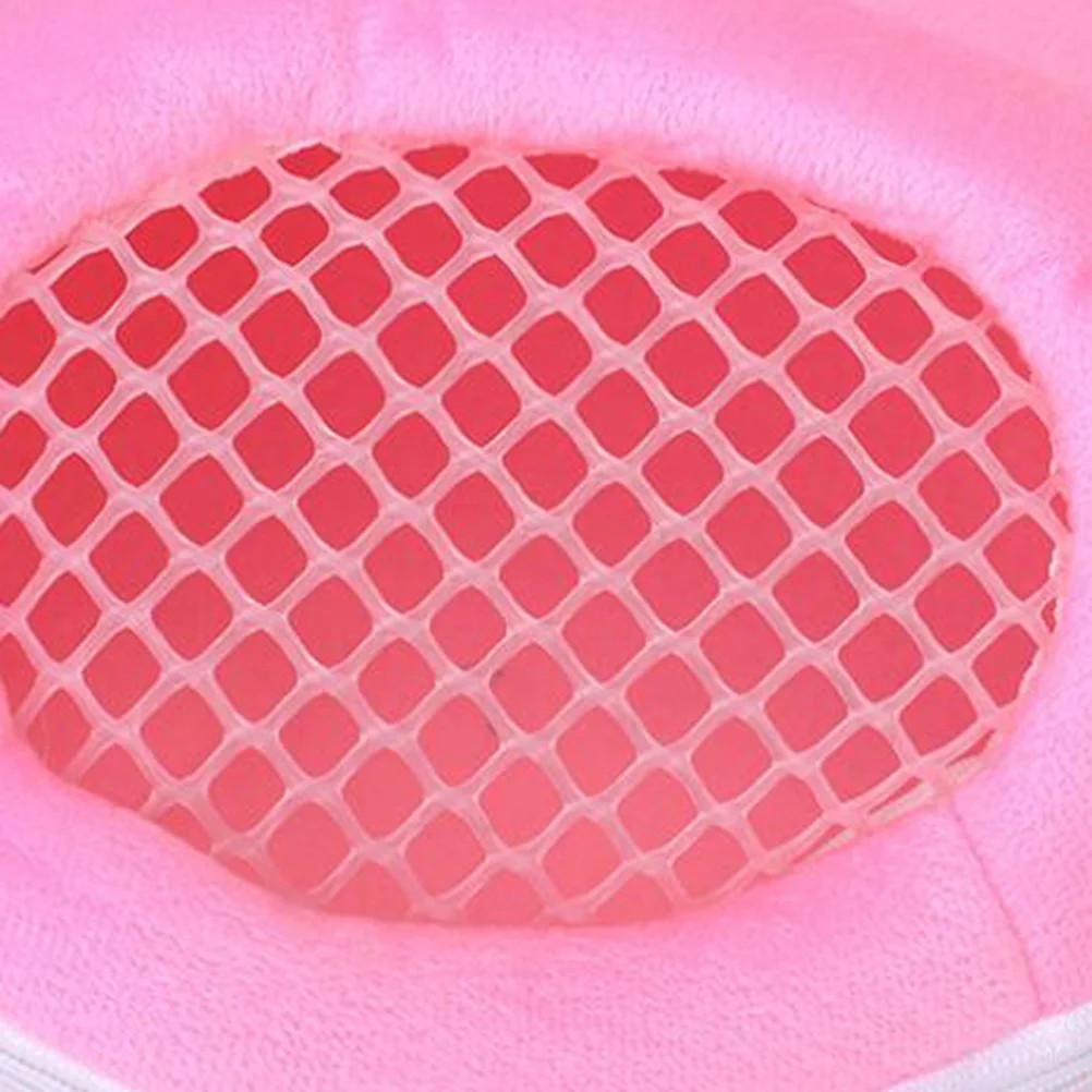 

Portable Pet Supplies Breathable Bag Squirrel Carrier Pink Size Lint Material Long Term Use Easy Carry