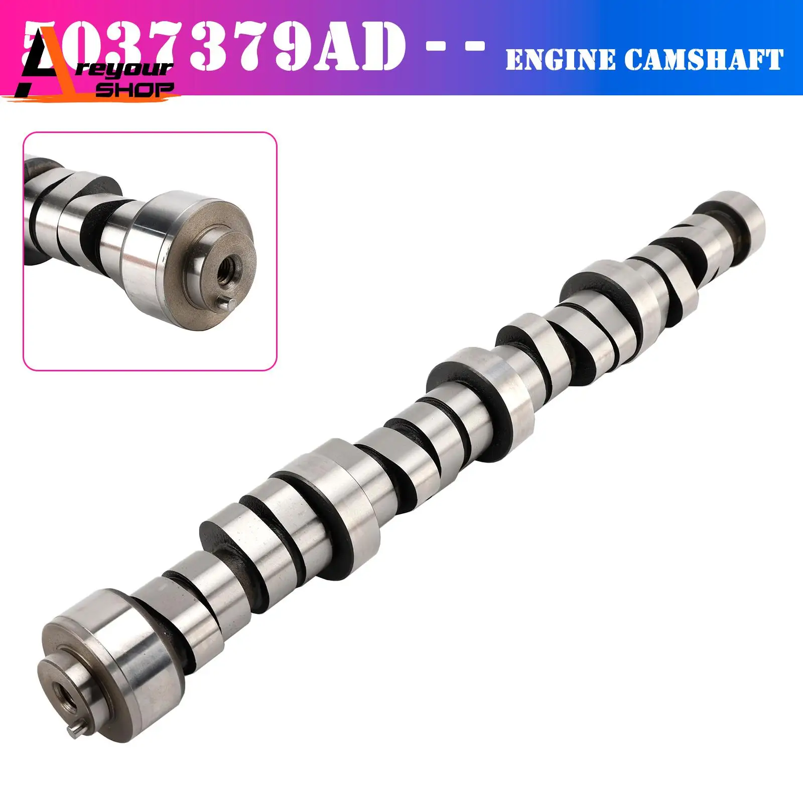 

Areyourshop 5037379AD Engine Camshaft for Chrysler 300C SRT8 6.1L 2005 2006 2007 2008 2009 2010