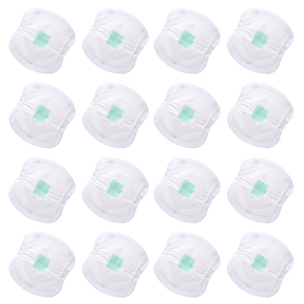 100 Pcs Breast Pads Individually Packaged Nursing Anti Galactorrhea Cushion Breathable Maternity Non-woven Fabric Leakproof