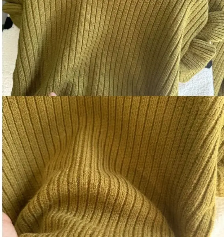 Fashion Girl's Sweater Suit Korean Round Neck Knitted Top +  Pants Two Piece Set for Girls 2024 Spring New
