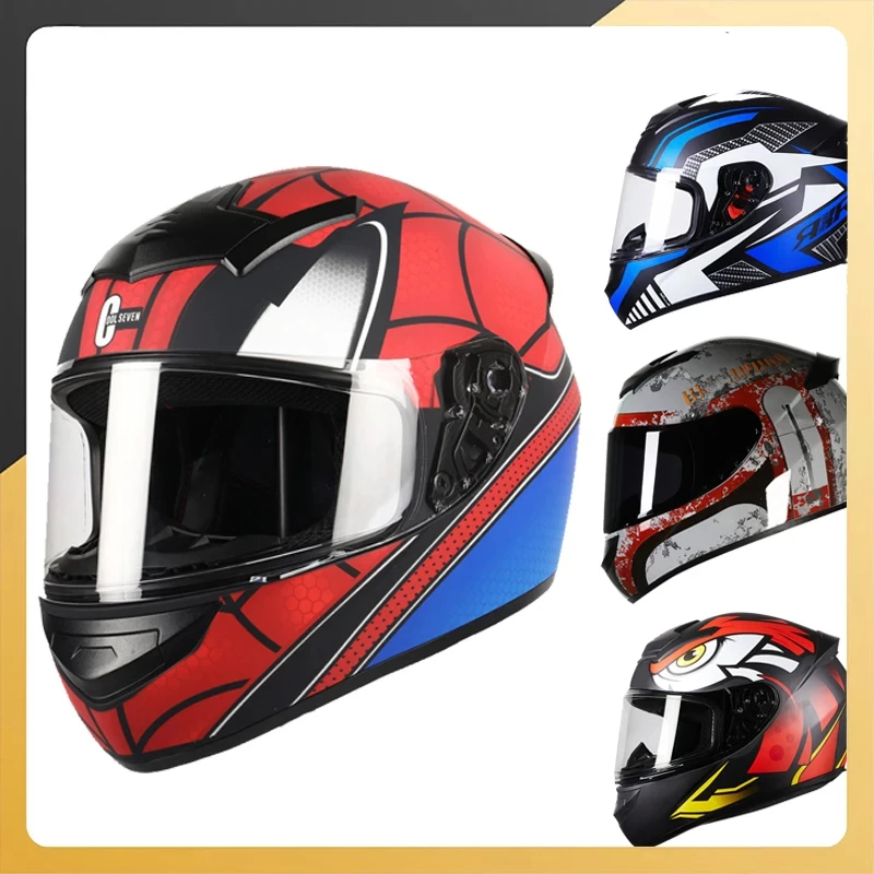 

Full Face Moto Helmet Motorcycle Helmet Racing Helmet Enduro Sport High-strength ABS Shell ECE Approved Motorcycle men women