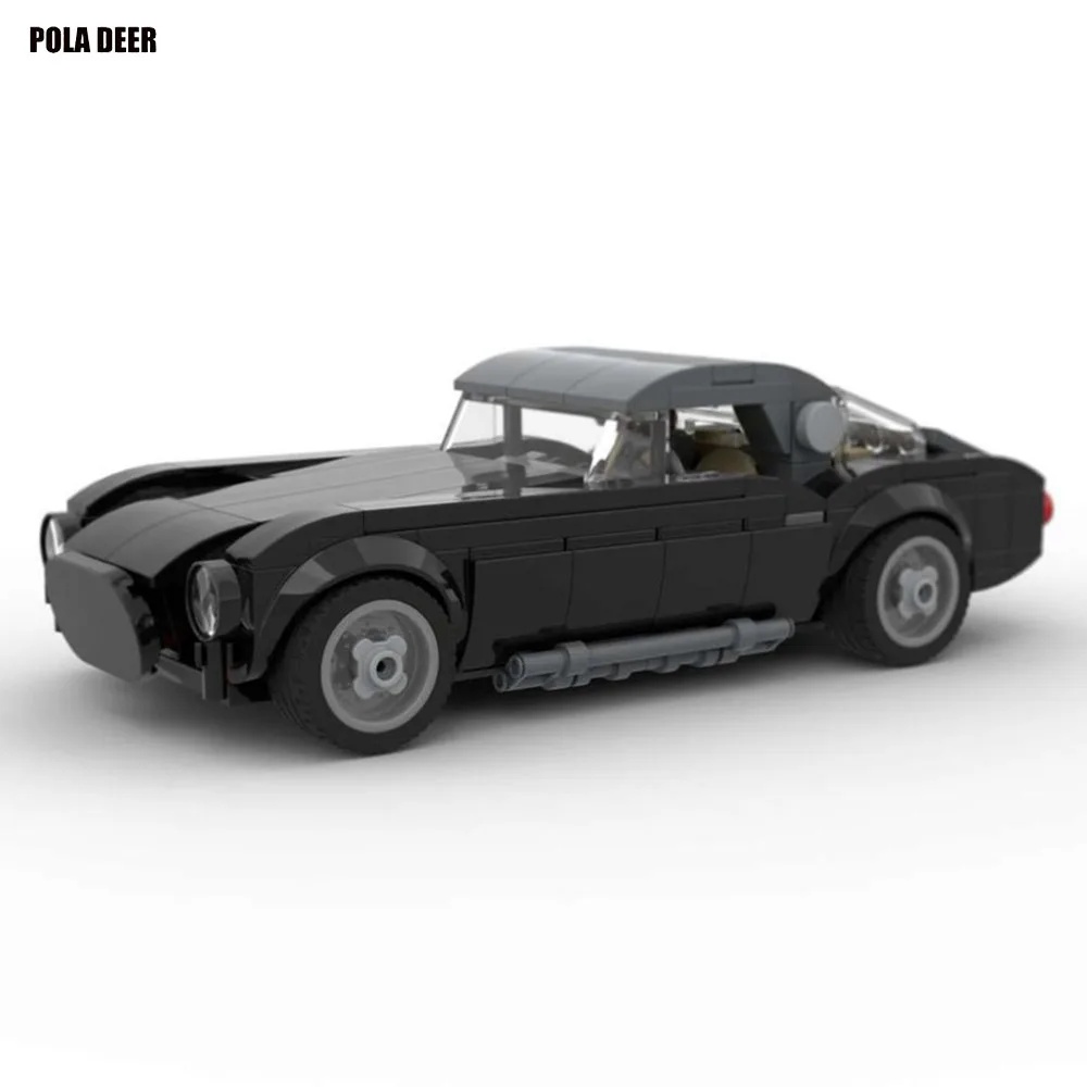 

Poladeer 235 Pcs A6CS Berlinetta Speed Champion Sports Car Small Particle Assembly Building Blocks Puzzle Model Toy Holiday Gift