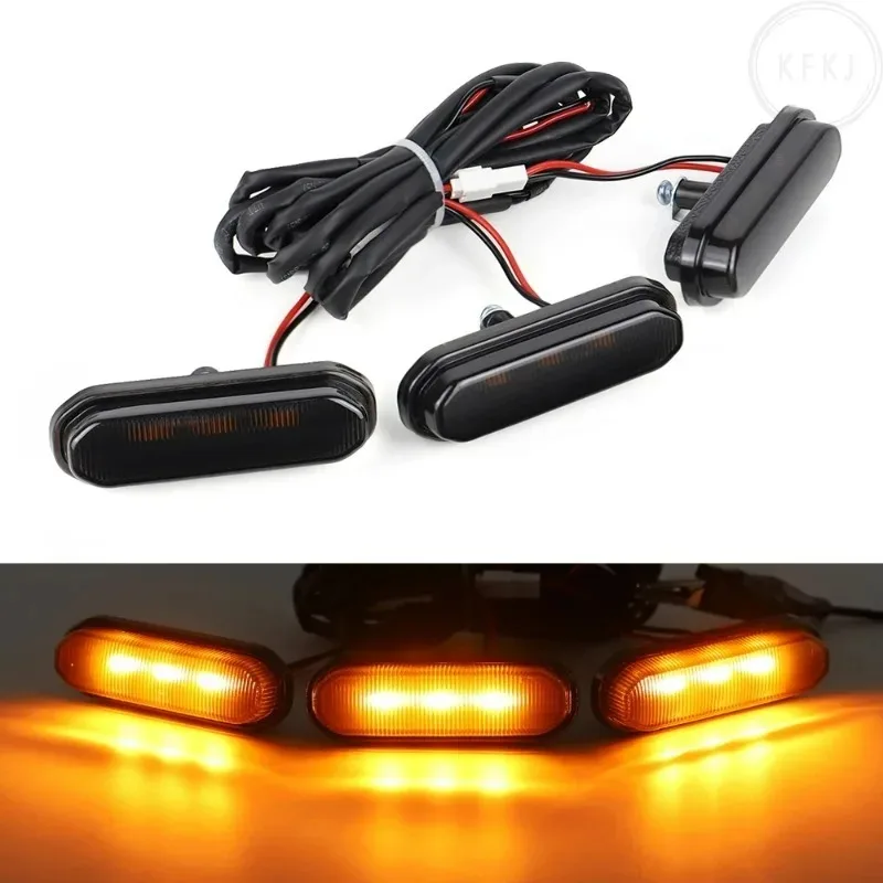 

3 шт. передние фонари гриля для Ford Bronco Sport 2021-2023, новинка