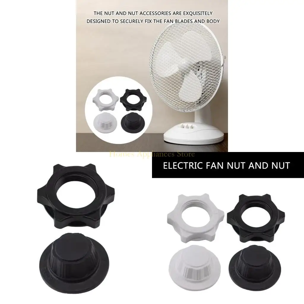 Base ventiladores piso D0AB NUTA ABS Textura Base Base Bloqueo tuercas ventilador Sujetarías base adecuados