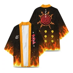 New Anime Konoha Hokage Tsunade Kimono Cosplay Costumes Haori Cloak Cardigan Adult Kids Coat Bathrobe Pajamas Yukata