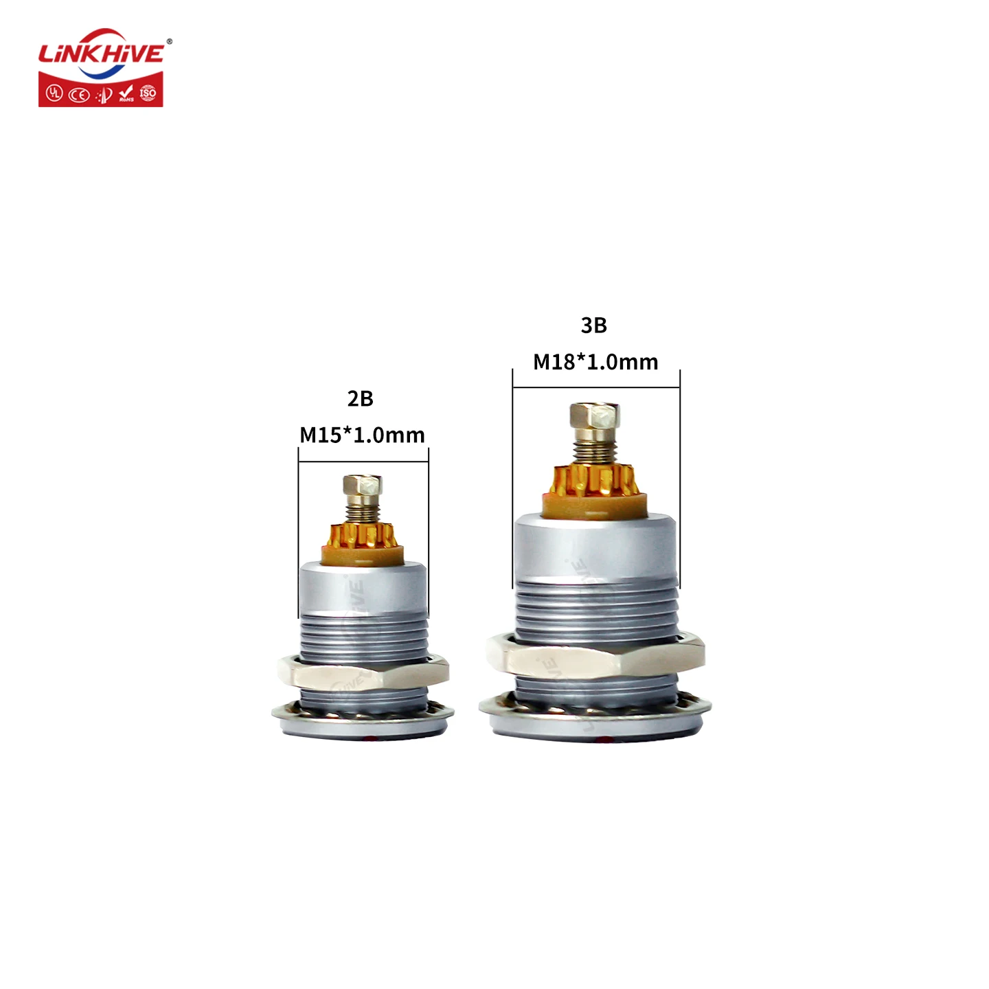 Compatible with LEMO FGG/EGG Plug/Socket 2B 3B 6+1 8+1 10+1 13+1 6+2 Pin Coaxial Push-pull Connector Medical Connection Solution