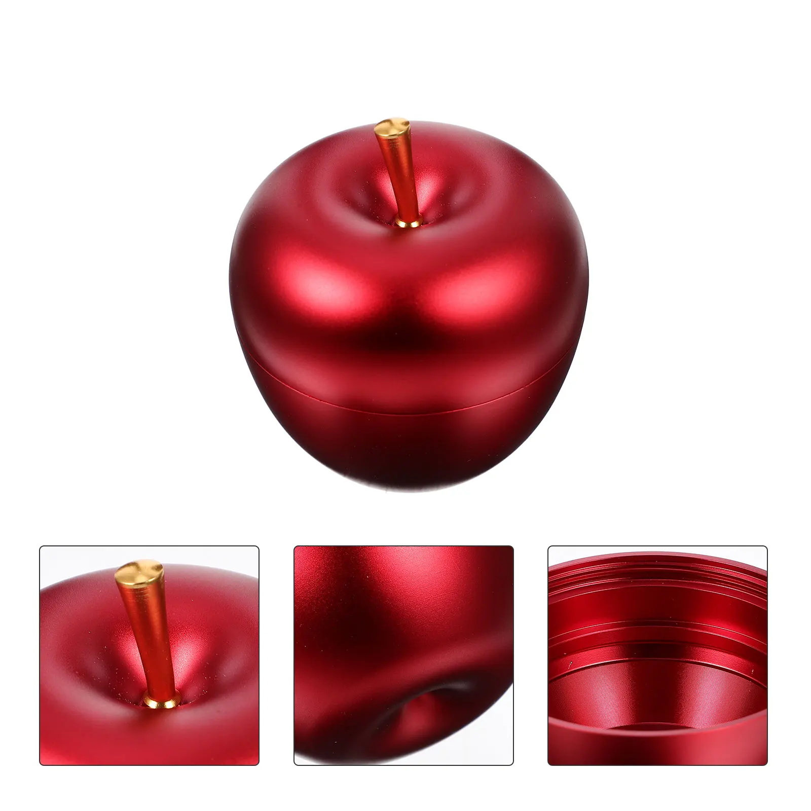 

Aluminum Alloy Jewelry Storage Box Earring Necklace Bracelet Organizer Case Dustproof Light Compact Creative Shape Desktop