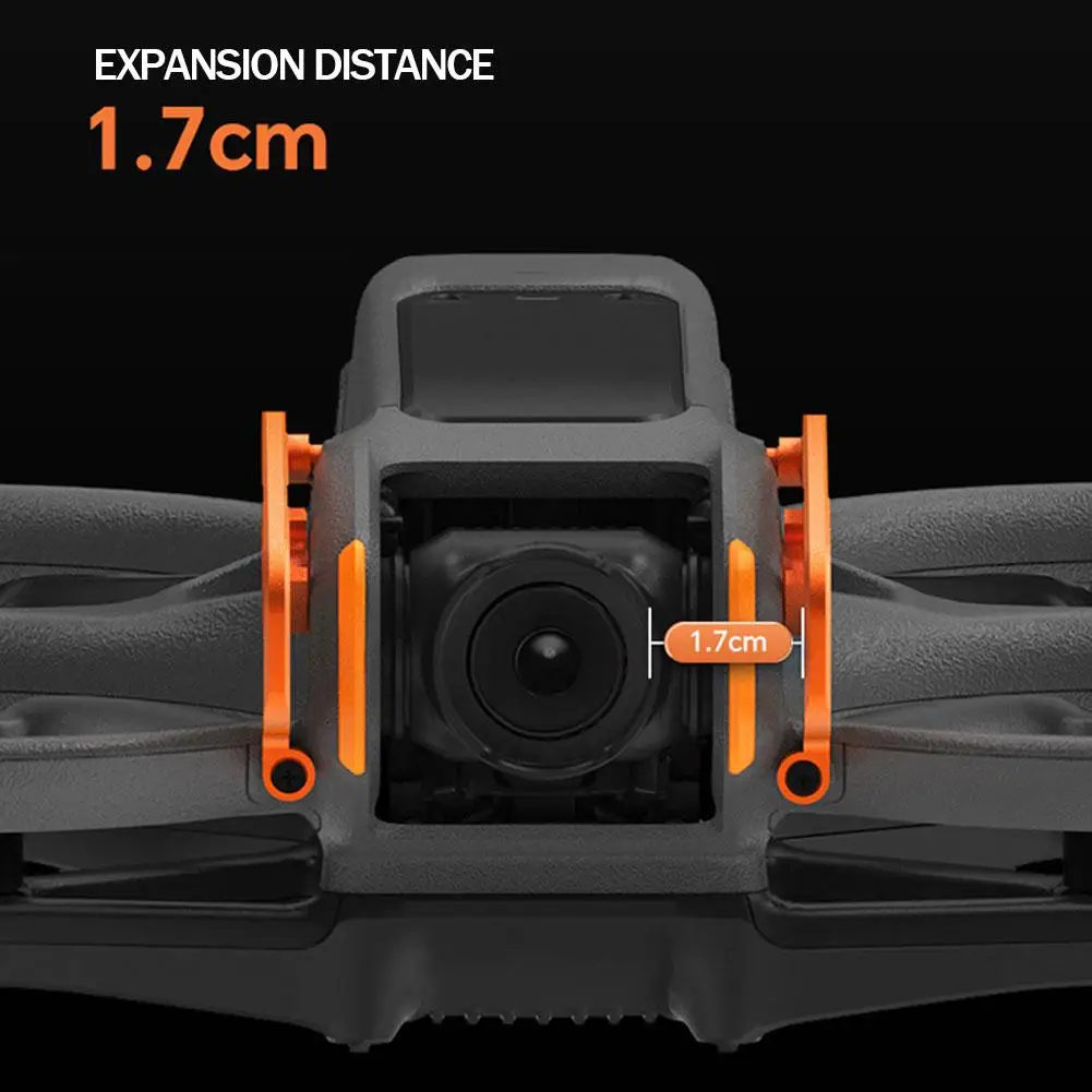 For DJI Avata 2 Drone Aluminum Alloy Bumper Bar Anti-Collision Gimbal Lens Protection Guard Bar For Avata2 Drone Accessorie P7L5