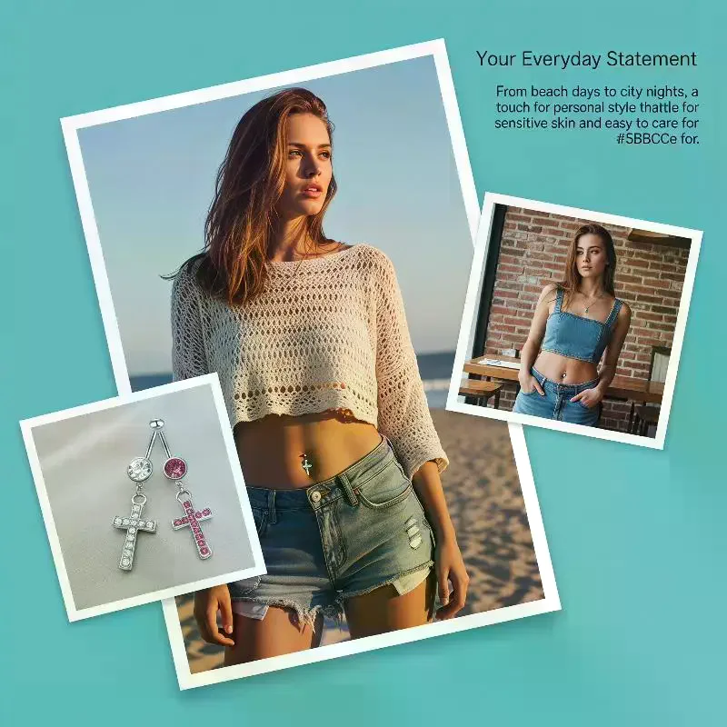 Stylowy damski kolczyk do pępk – Body Jewelry For Women recenzja i cena