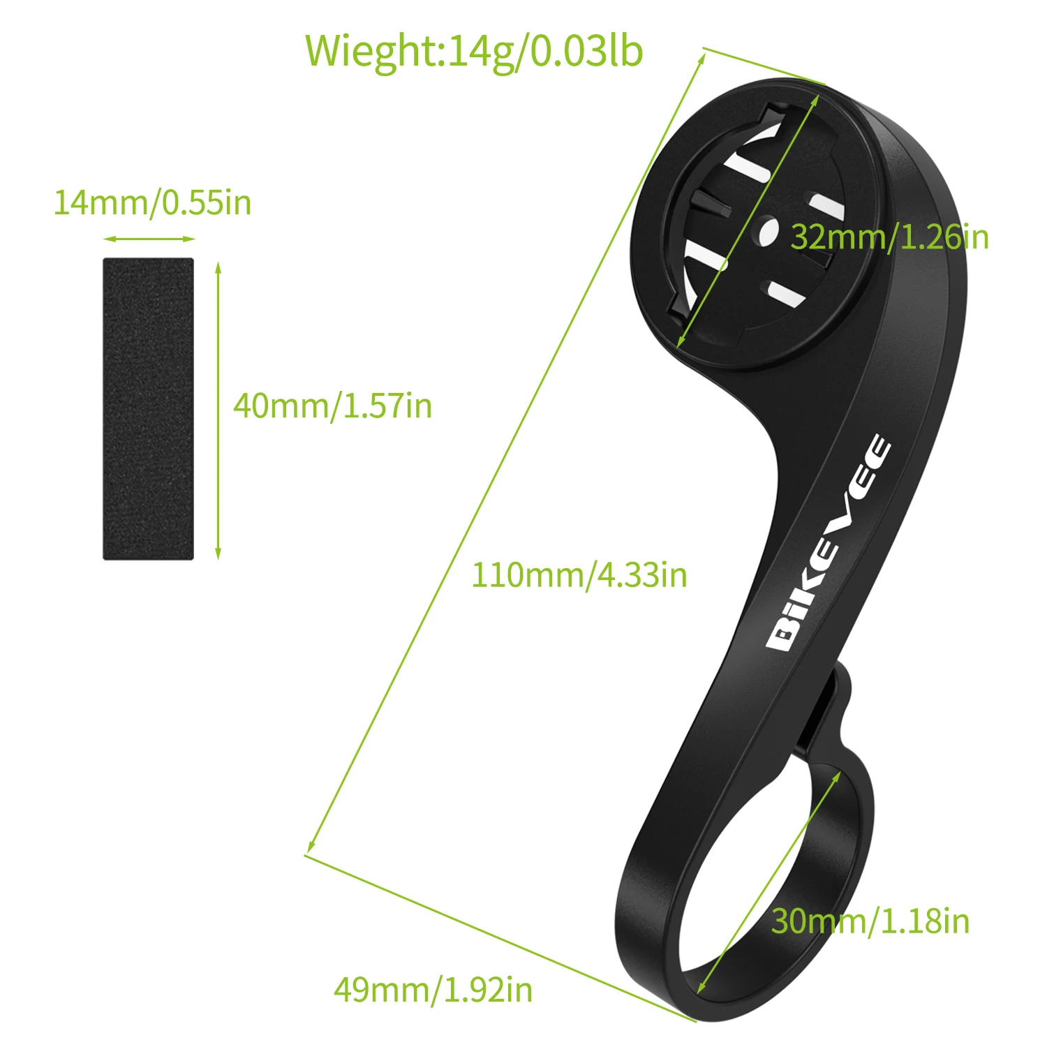 GPS BiKe Computer Bracket Speedometer Odometer Holder For GARMIN XOSS IGPSPORT Magene Coospo CYCLAMI Bicycle Computer Accessory