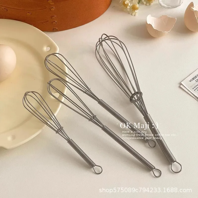 

Multi Functional Stainless Steel Manual Egg Beater, Specially Designed for Baking Cream Eggs, Used for Home Handheld Egg Beaters