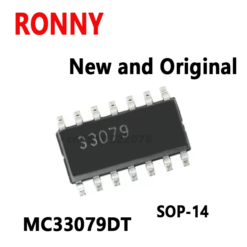 5PCS  New and Original 33079 MC33079  sop-14 MC33079DT