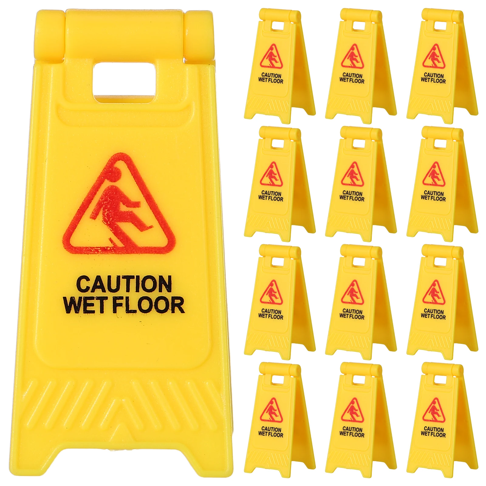 15 قطعة محاكاة حاجز الطريق الواقعي للأطفال محاكاة القيادة الصغيرة مجموعة إشارات المرور التعليمية مع الرمال البلاستيكية #6