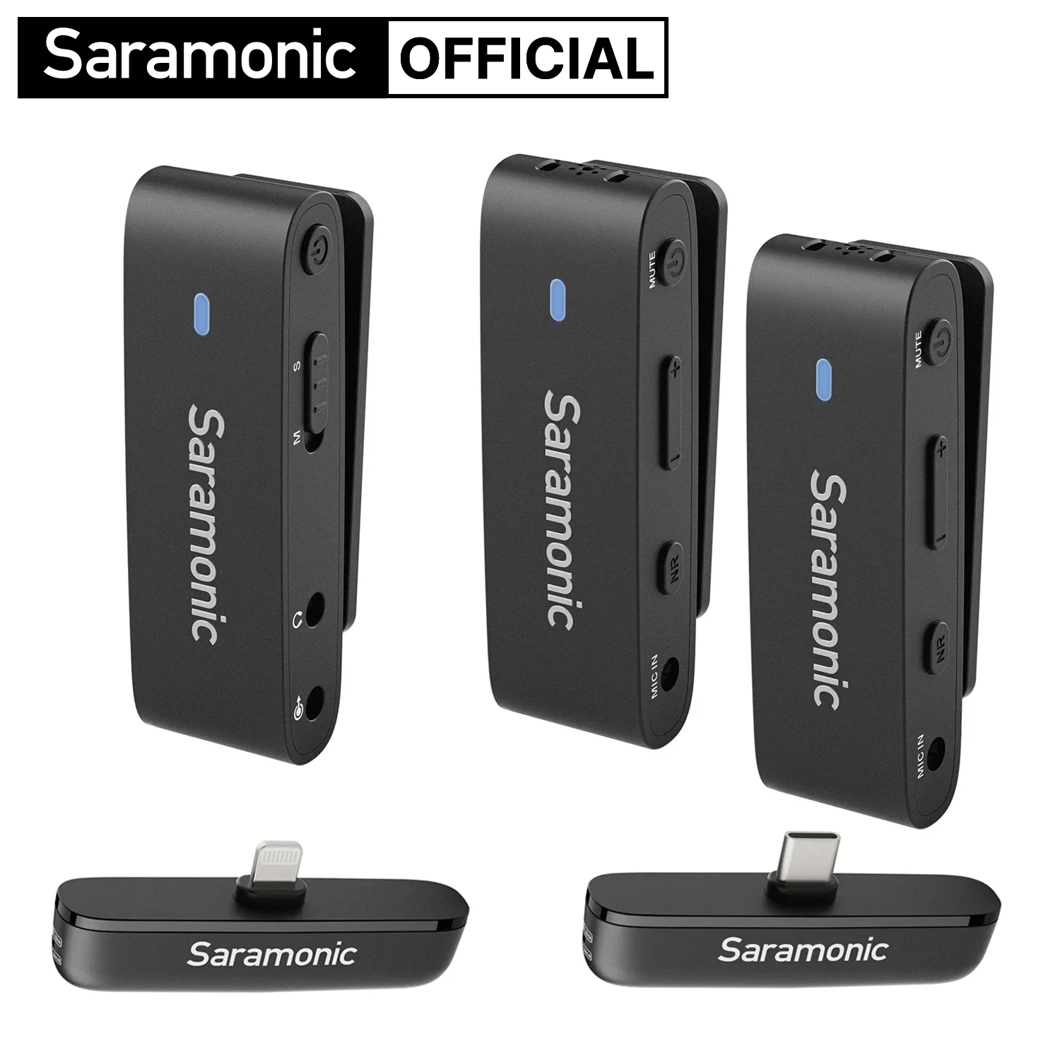 

Saramonic беспроводной петличный микрофон для iPhone Android DSLR камеры ПК ноутбук Youtube запись прямая трансляция видеоблог Blink300