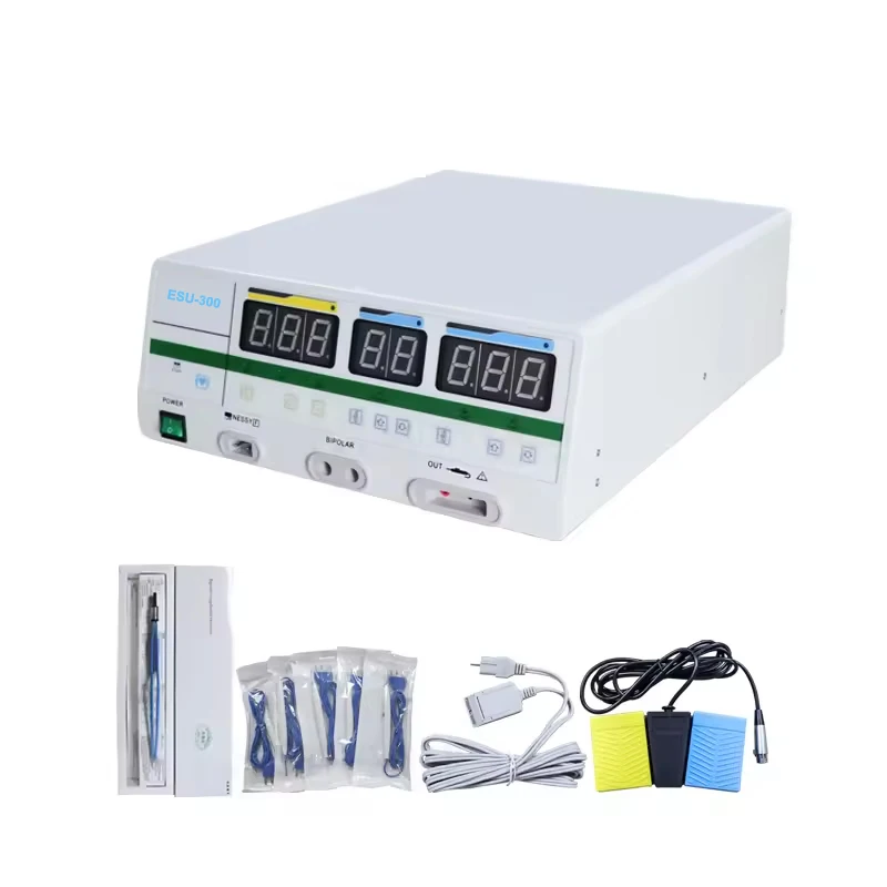 Diathermy Electro Cautery Machine ESU Generator Electrosurgical Unit 300W Urology Gynecology