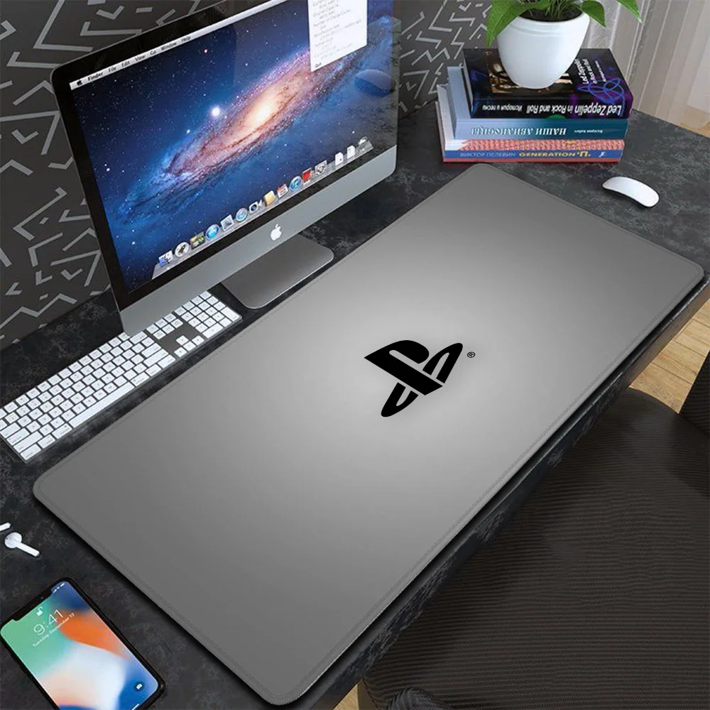 PS4 Wireless Mouse Pad Gamer Deskmat Computer Mat Gaming Pc Accessories Table Pads Mausepad Mousepad Mats Keyboard Cabinet Desk