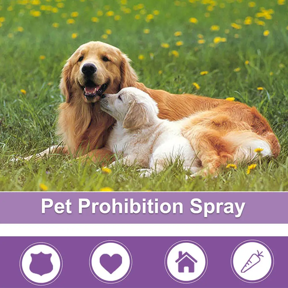 50ml Pet Calming Spray Prevent Howling Reduce Anxiety Soothe Mood Pet Dog Cat Estrus Calming Prohibition Spray Pet Supplies