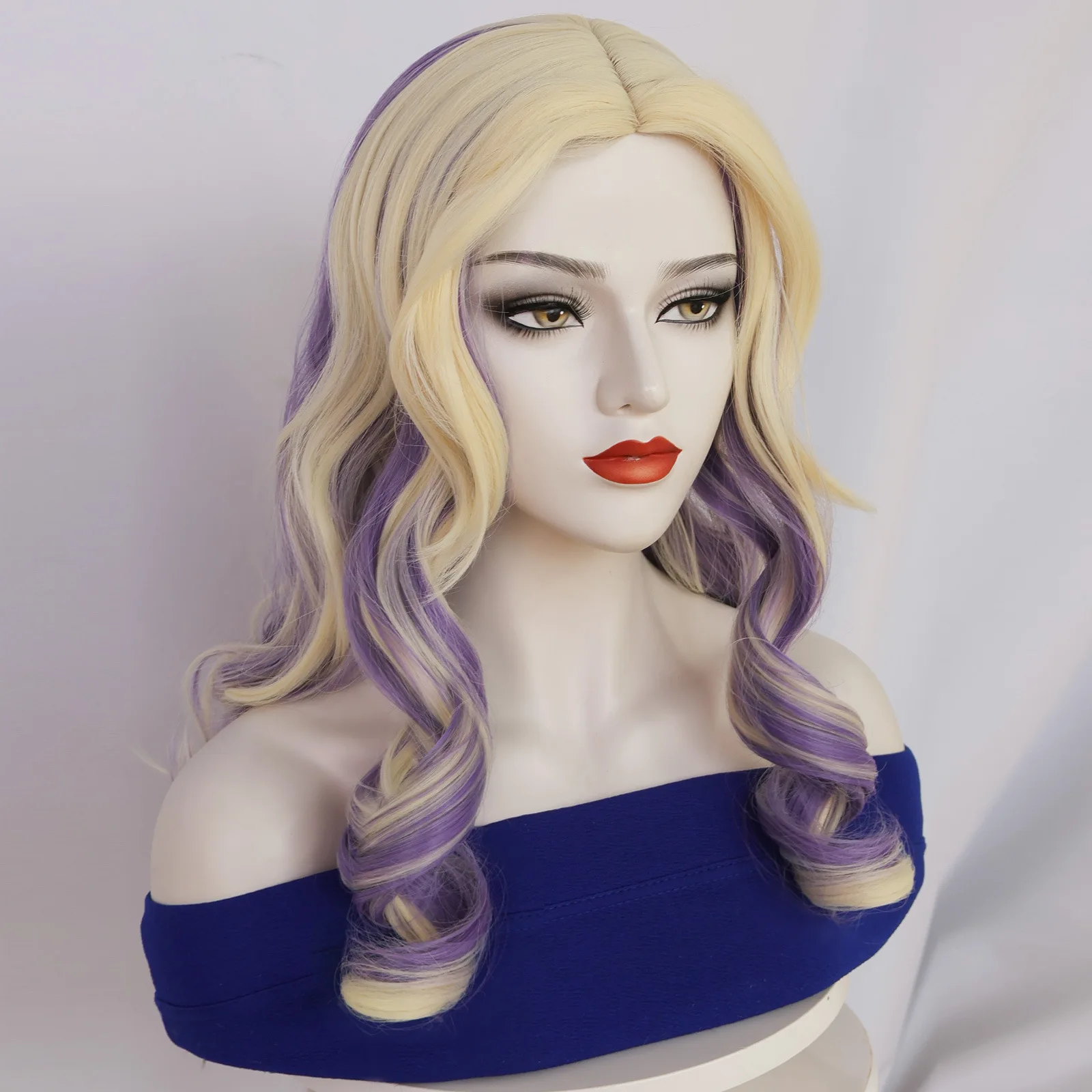 อุปกรณ์เครื่องแต่งกายผู้ใหญ่ผู้หญิงเล่นตามบทบาทซอมบี้ 4 แอดดิสันวิกผม