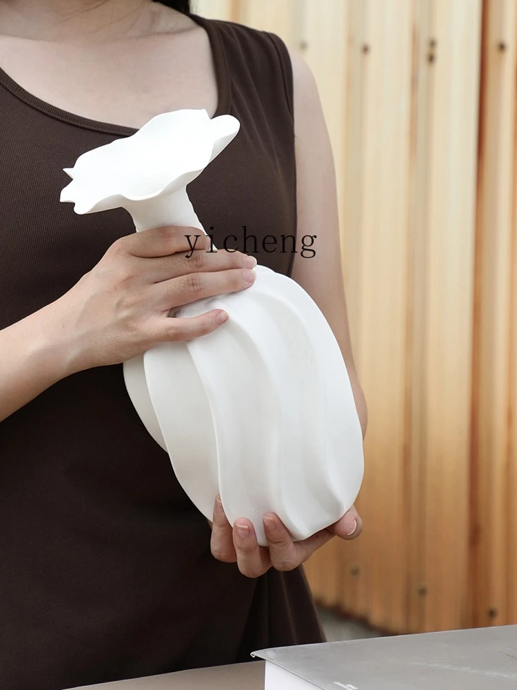 

LSL Creative Vase Ceramic Ornament Living Room Flower Arrangement High-End Modern Home Decoration