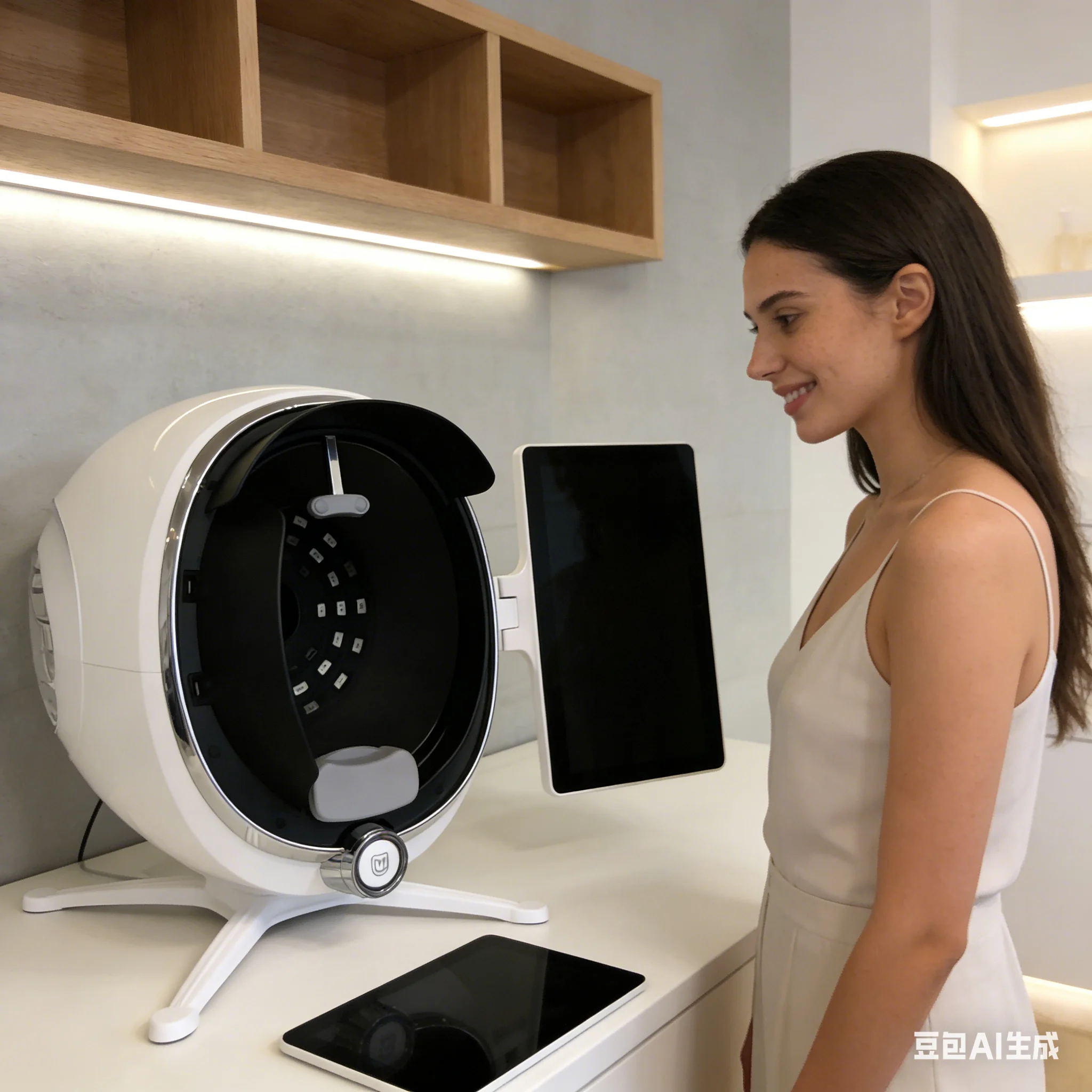 

3D Skin Scanner Care Facial Analyzer Monitor Machine Magic Mirror Testing Detector Face Camera Test Analysis Beauty Machine