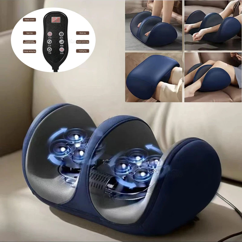 

Electric Shiatsu Vibration Foot Massager Fully Automatic Airbag Kneading Pressing Foot Hand Leg with Heated Roller Health Care