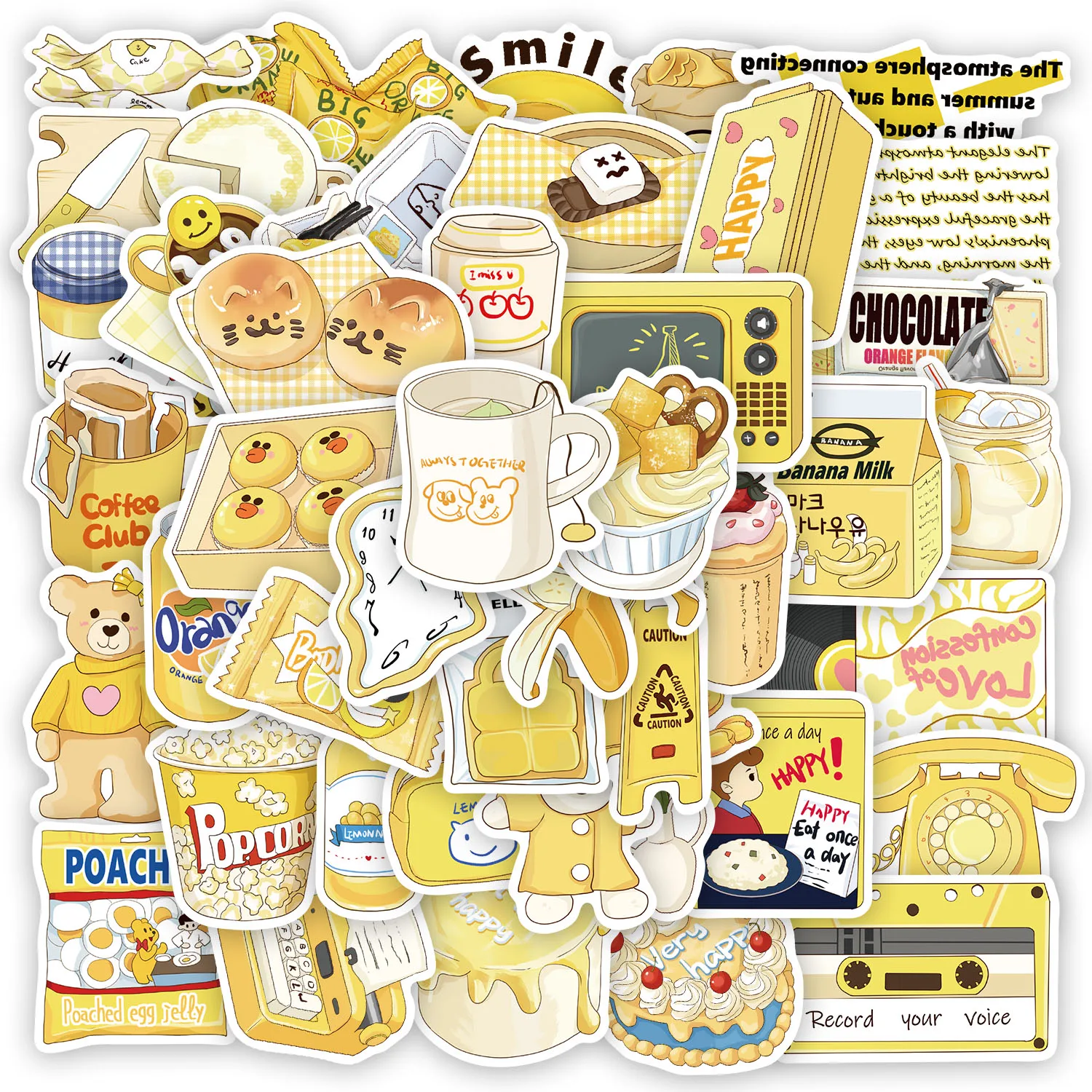 Autocollants amusants série se - Yellow Laptop Accessories avis et prix