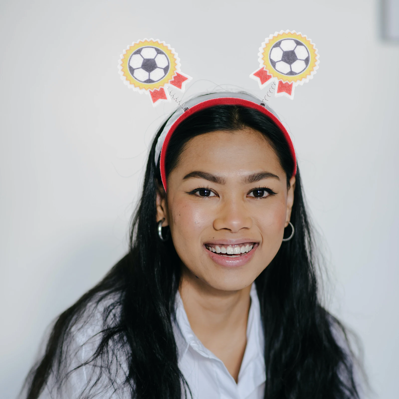 

Football Game Soccer Party Football Hairb Headb s Soccer Themed Headpiece Plastic Party Headdress Hairb