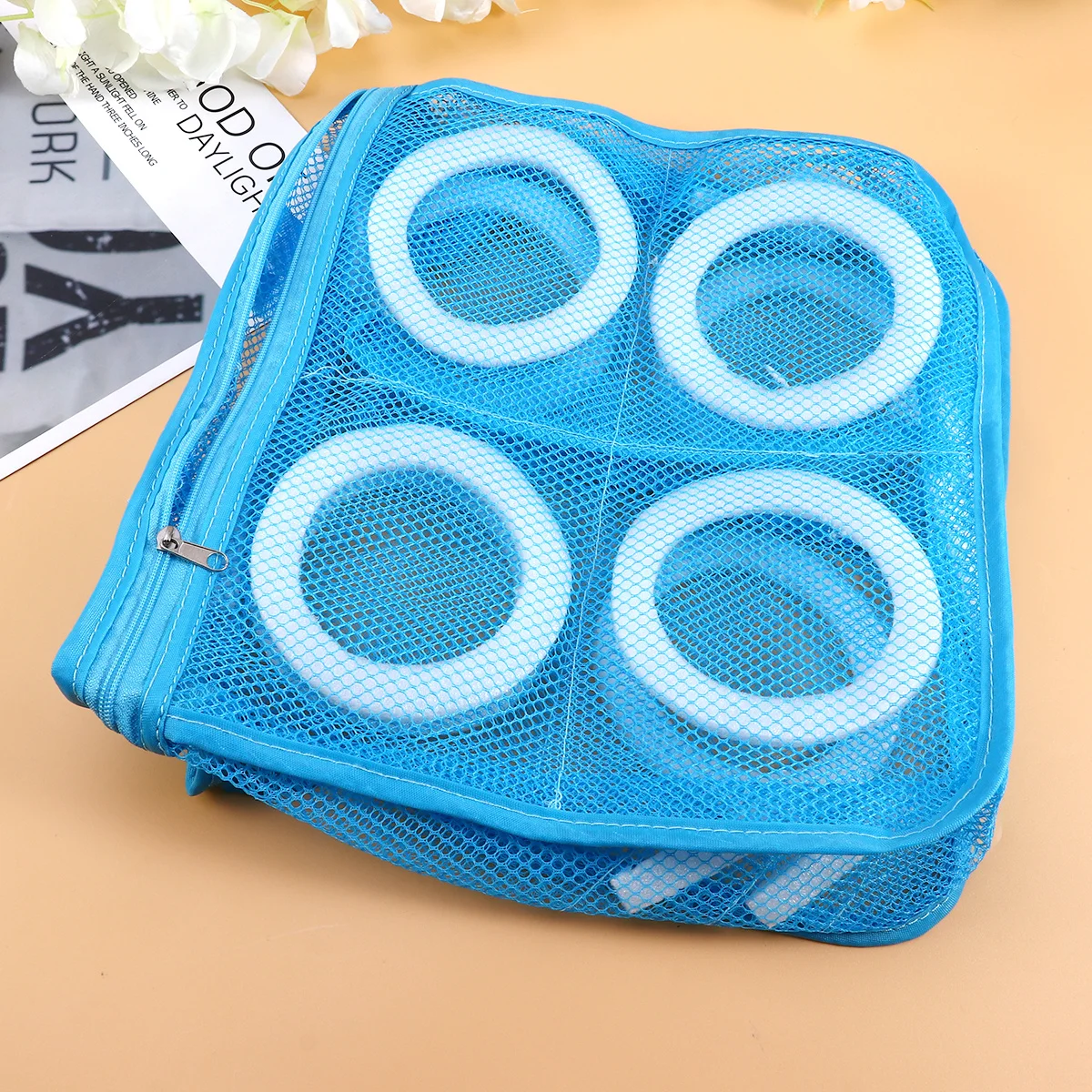 

Mesh Laundry Washing Bag Square Shape for Home Travel Protect Bras Hosiery Underwear Baby Clothes with Strong Zipper