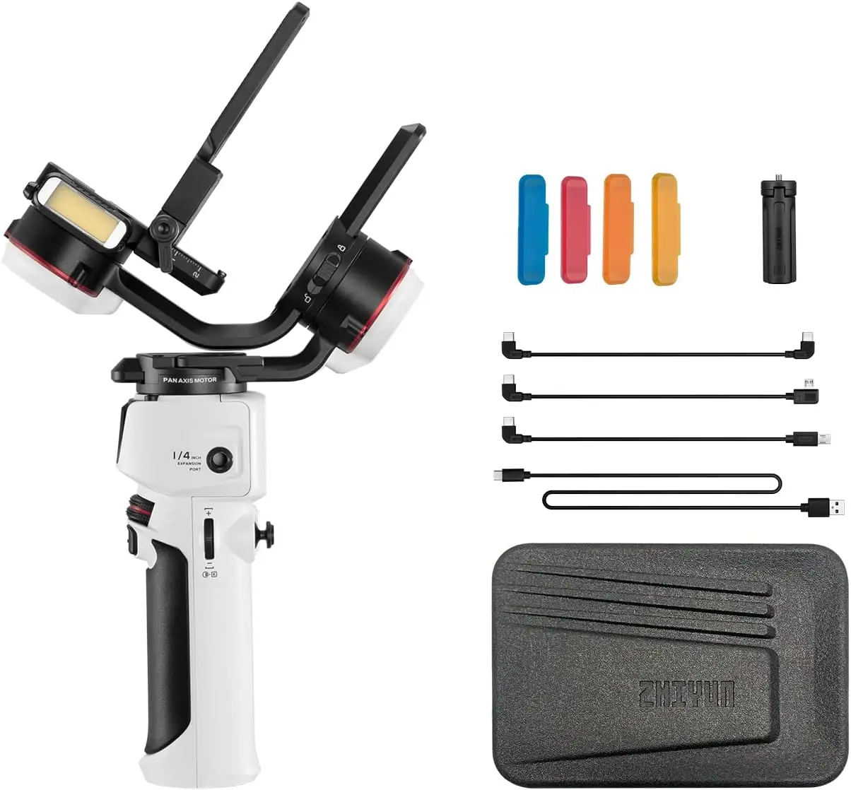 ZHIYUN Crane M3S3-Axis Gimbal Handheld Stabilizer Built-in Fill Light Crane M3S