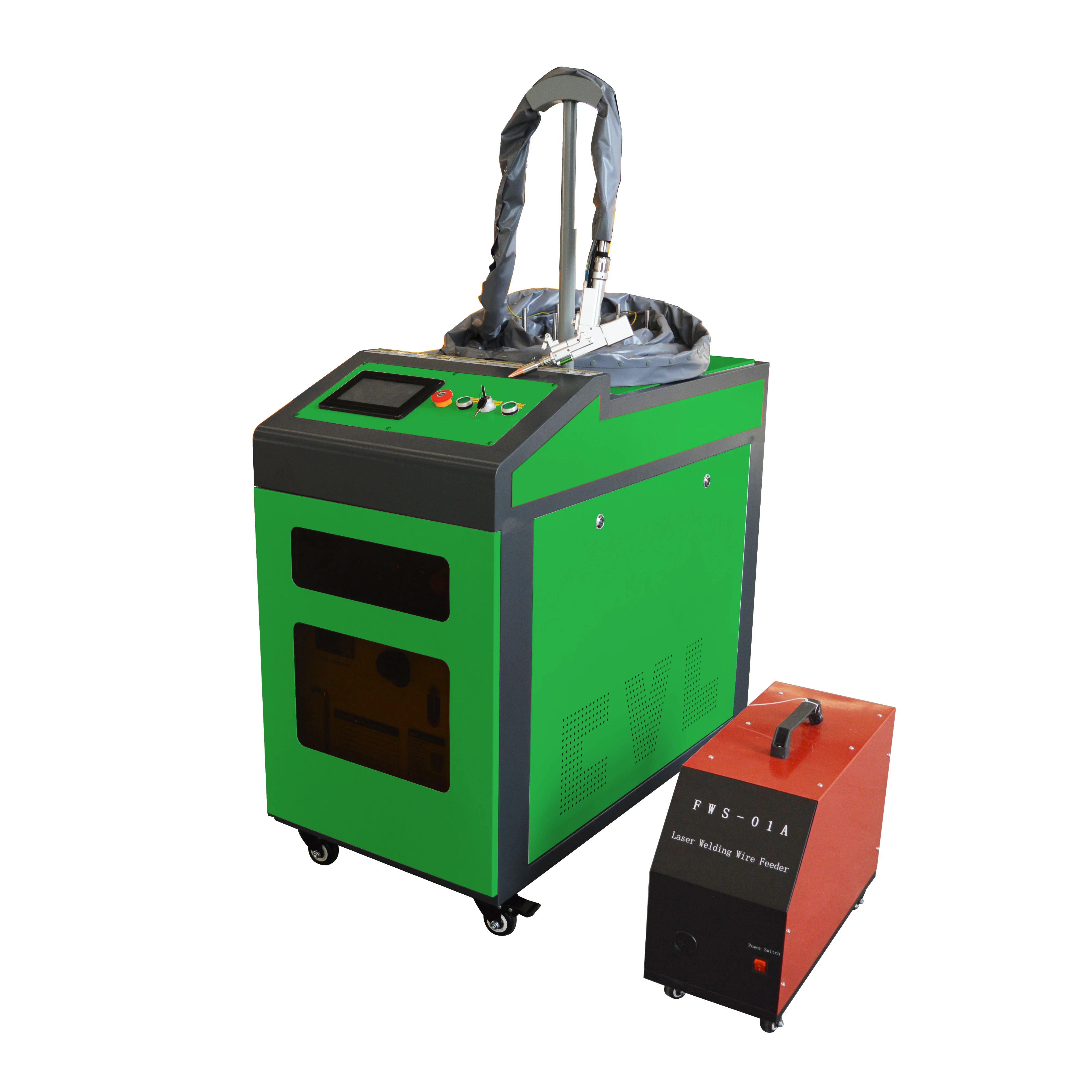 Voiern 1000W  1500W  2000W  3000W  4000W  6000W 3 in 1 fiber  welding machine and fiber  cleaning machine  for metal