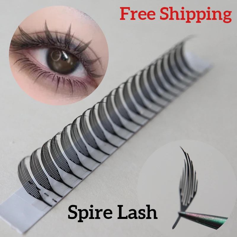 ALUVY Comic Spire Premium Mink Diyday Cluster 0.07 sztuczne rzęsy przedłużanie narzędzia do makijażu Cosplay Cluster Lashes akcesoria