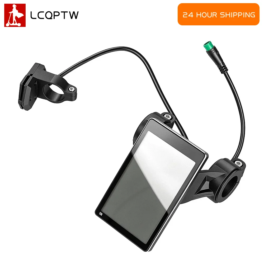 

Universal M5 E-Bike LCD Display 5Pin Dashboard with USB UART for Electric Bicycle 24V-60V Control Panel Replacement