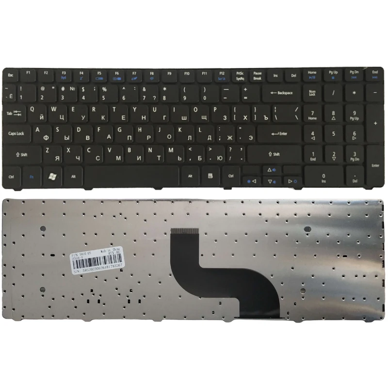 Rosyjska klawiatura RU lsptop do Acer Aspire 5560G 5560 5551 5551g 5552 5552g 5553g 5625 5736 5739 5741 5333 5340 5733 5733Z