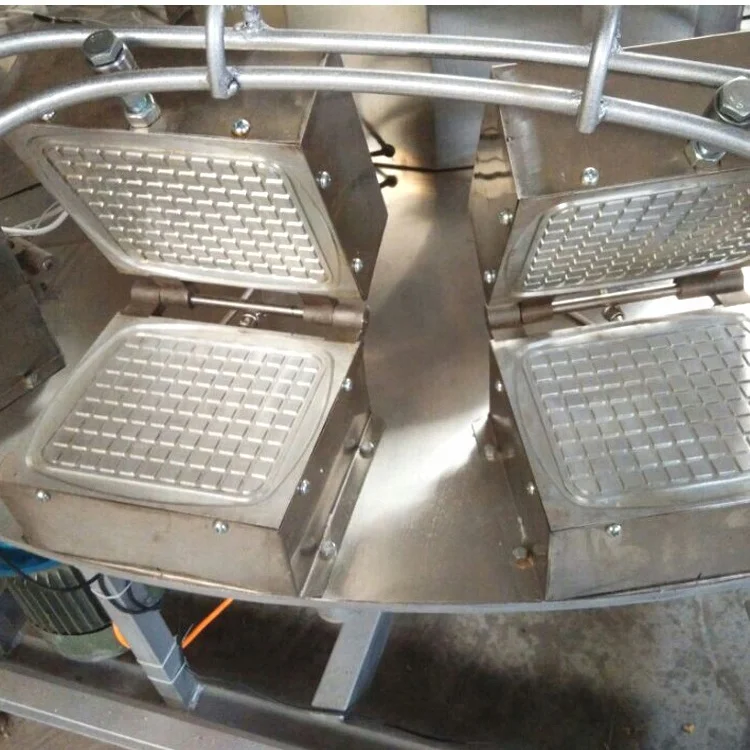 Stroopwafels Wafer Making Icecream Cone Machine