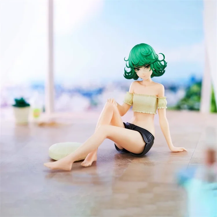 Фигурка Аниме One Punch Man Relax Time, фигурка из ПВХ для сборщика, Оригинальная фигурка героя мультфильма «ужас Торнадо»