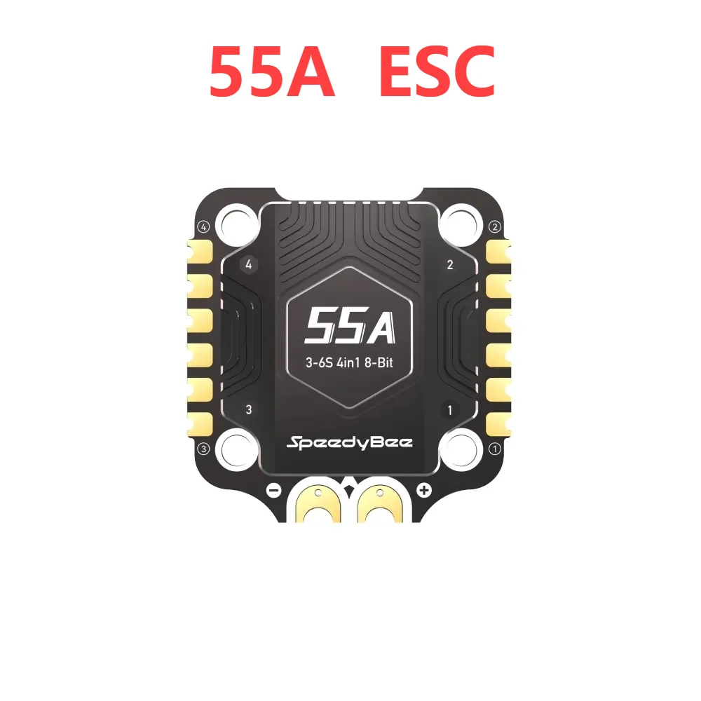 SpeedyBee F405 V3/V4 3-6S 30X30mm FPV Stack F405 Flight Controller BLHELIS 50A/55A 4in1 ESC for FPV Freestyle Drones DIY Parts