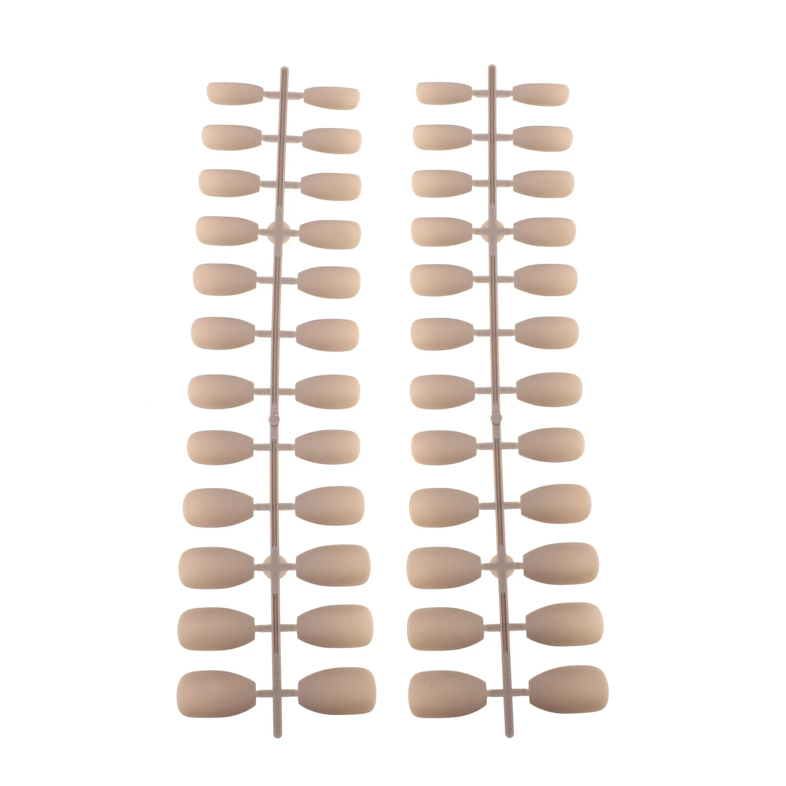 مجموعة واحدة من الأظافر الصناعية الطويلة للنساء، مجموعة فنية للأظافر المزيفة الأنيقة، أطراف أظافر رائعة على شكل مثالي لملابس النادي الليلي في عيد الميلاد والهالوين