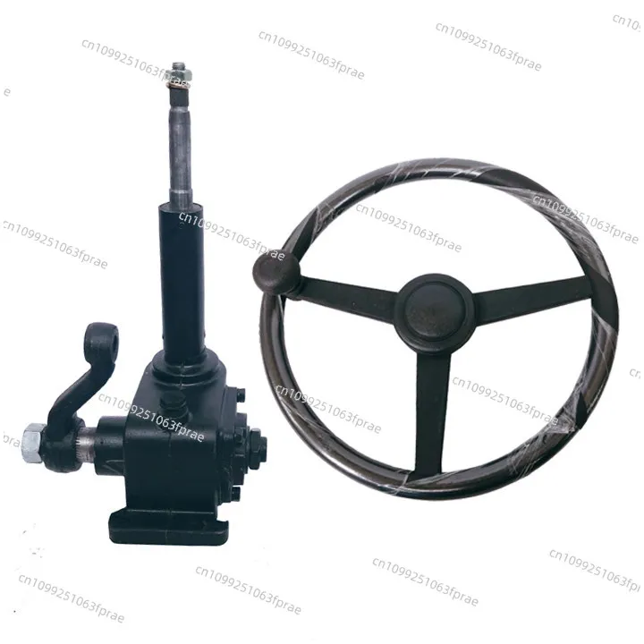 Worm turbine steering, labor-saving auxiliary steering device for miniature vehicles