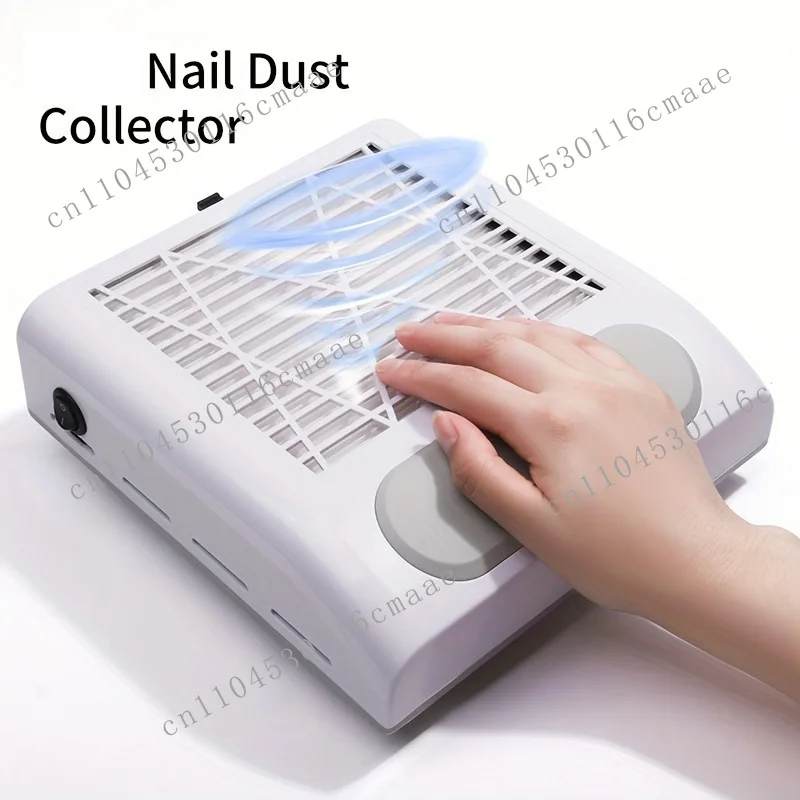 High power 80w nail art vacuum cleaner, adjustable speed nail polishing dust collector