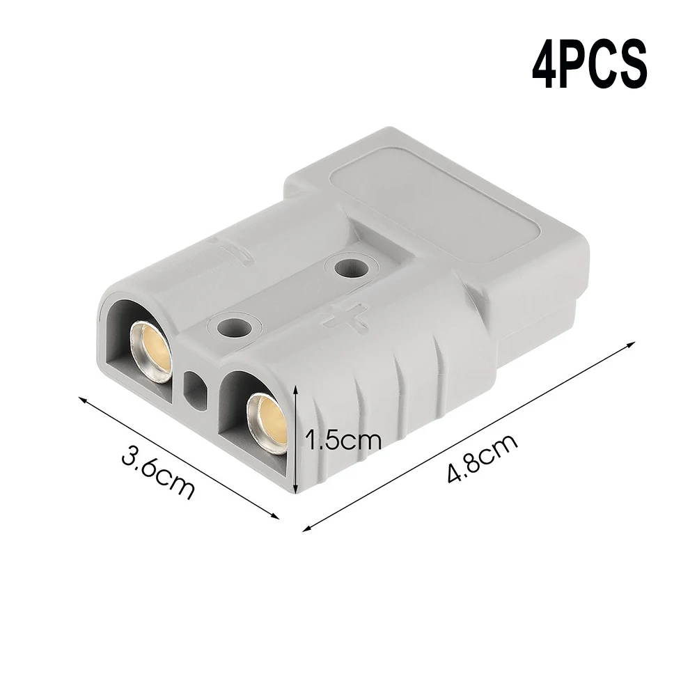 2/4 pz per ANDERSON spina terminale del cavo connettore di alimentazione della batteria 50 AMP 600V spine terminale 6 (AWG) parti elettriche