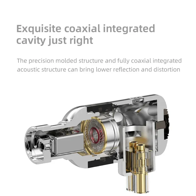 Auricolari HiFi TWISTURA SIGMA 1DD+1BA Hybrid Drive