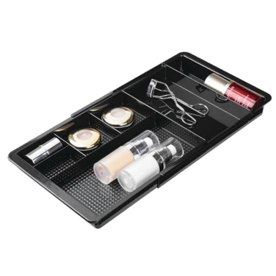 Expandable Plastic Drawer Organizer and Storage Container for Office Supplies - Gel Pen Pencil, Marker, Stationary, Desk Supply